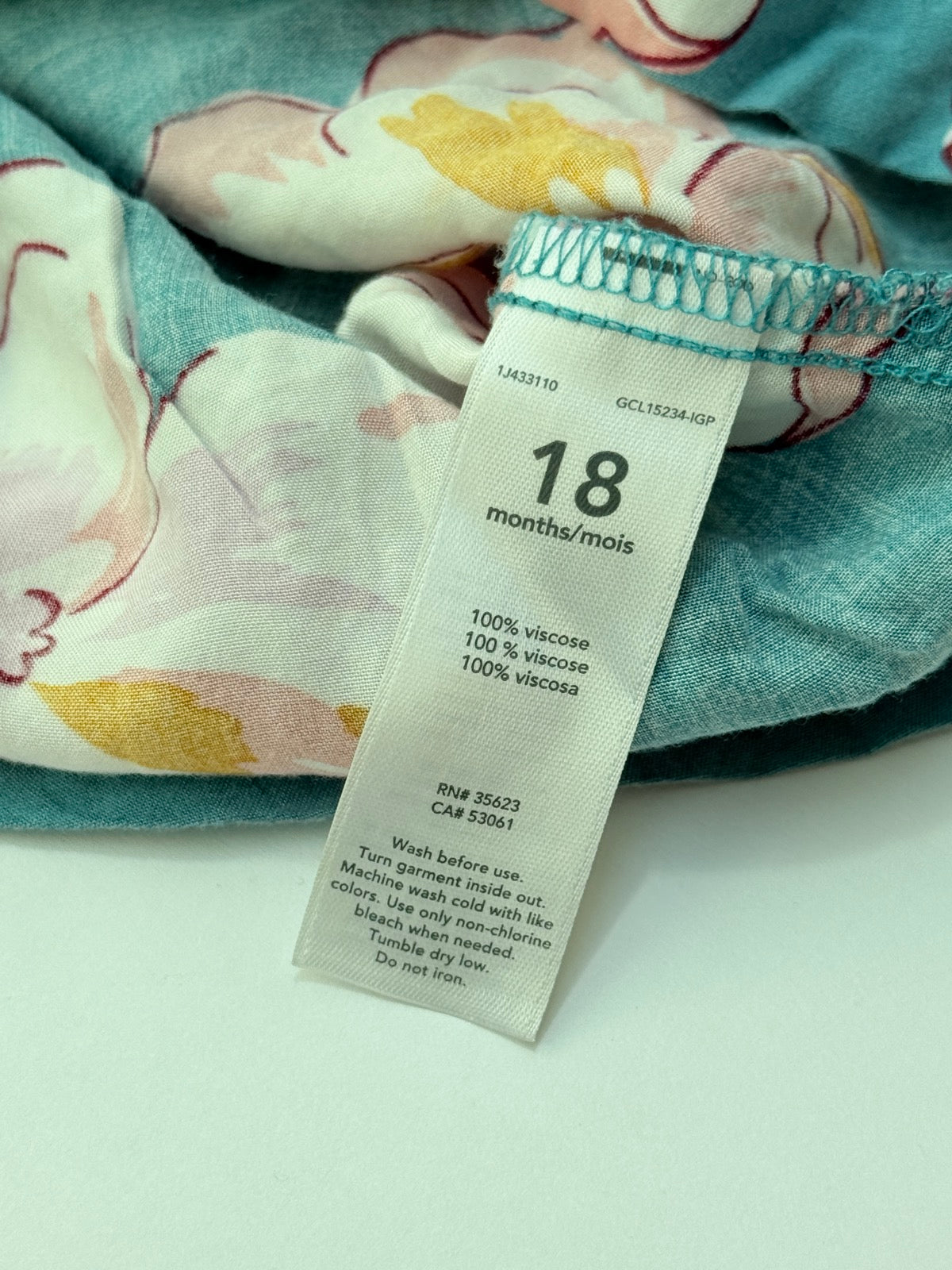 Carter's Floral Dress 18m