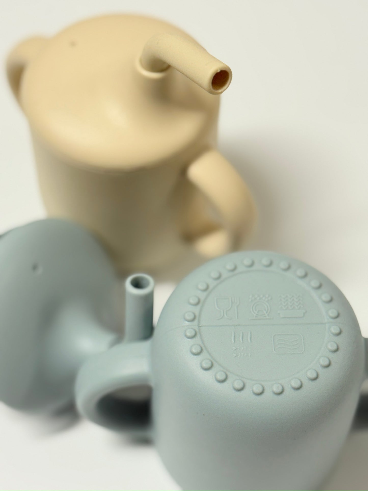 Set of 2 Straw Sippy Cups