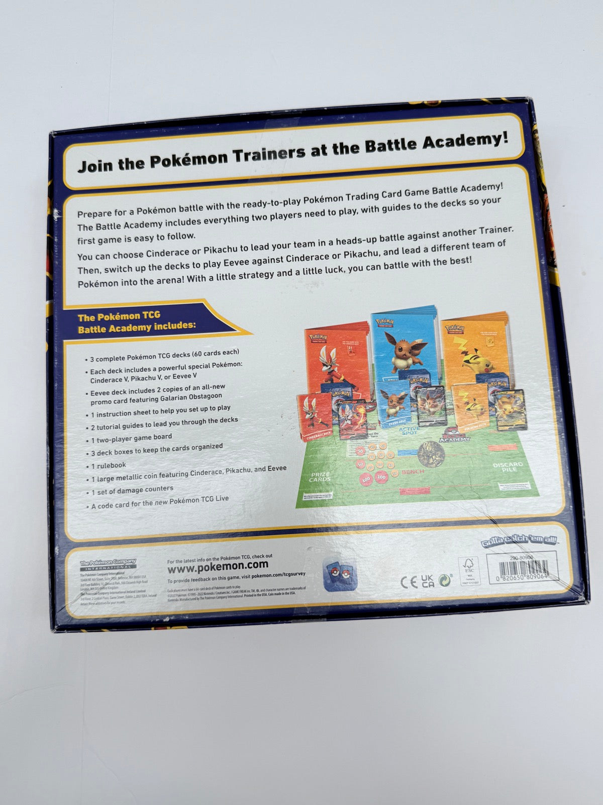 Pokemon TCG Battle Academy Board Game