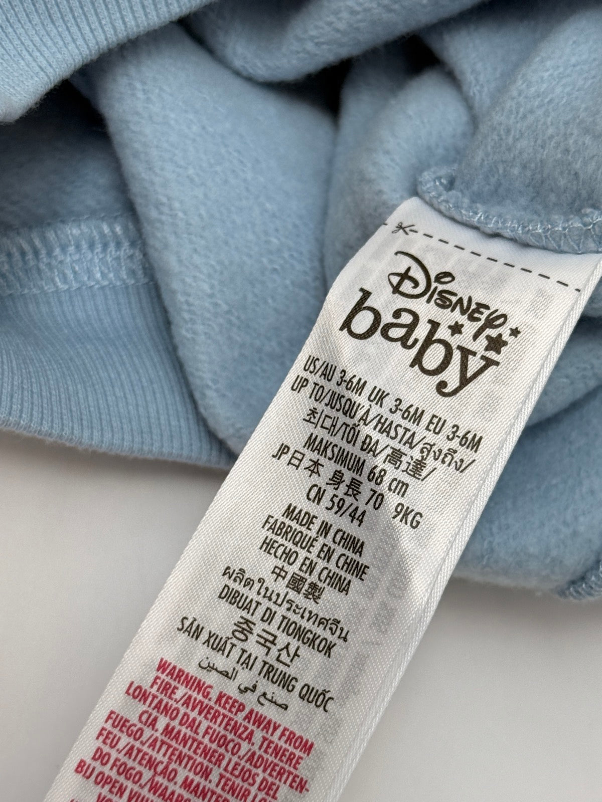 Disney Baby Mickey Disneyland Sweatshirt 3-6M