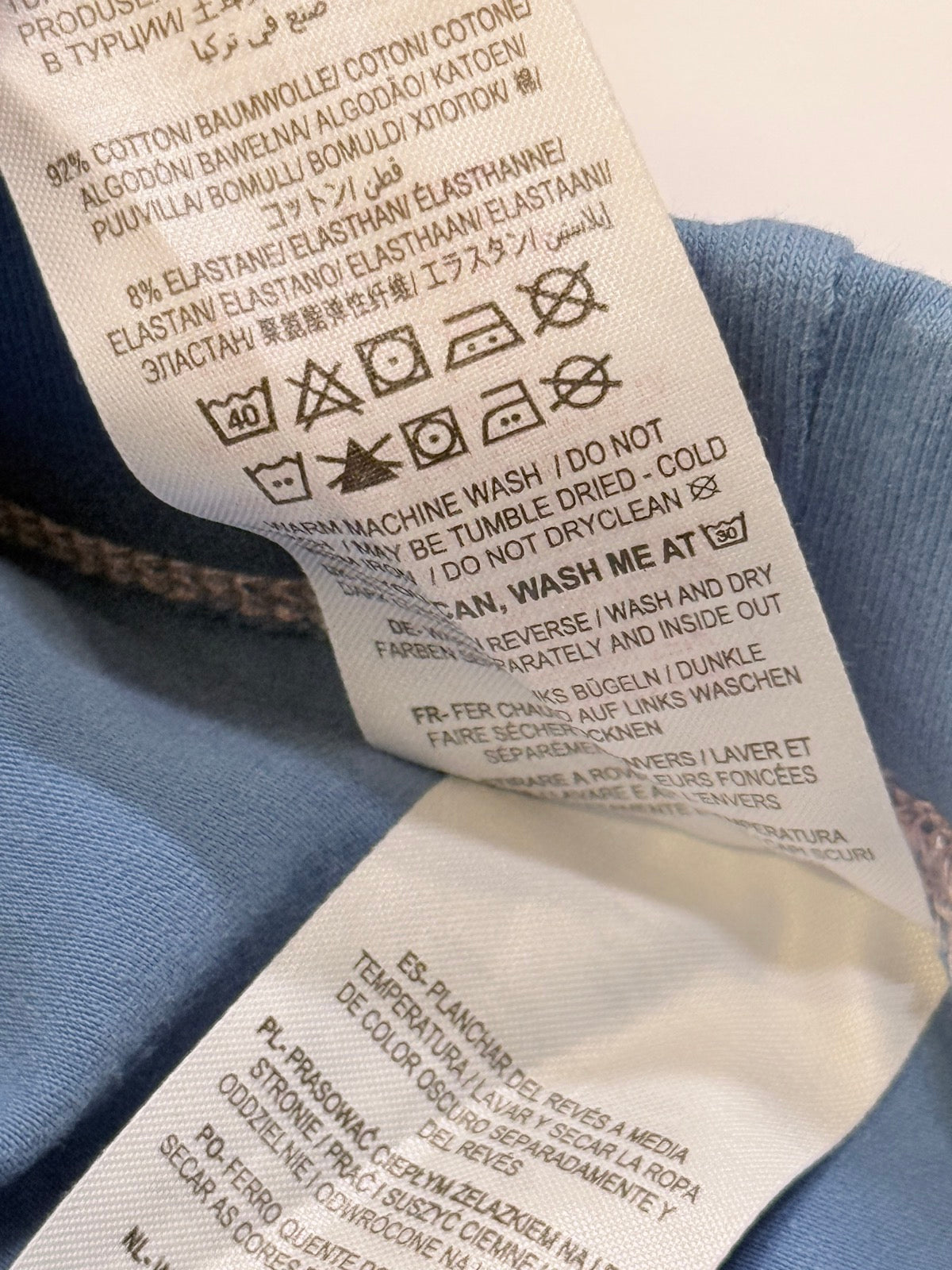 Mini Boden Blue Leggings Size 4-5Y