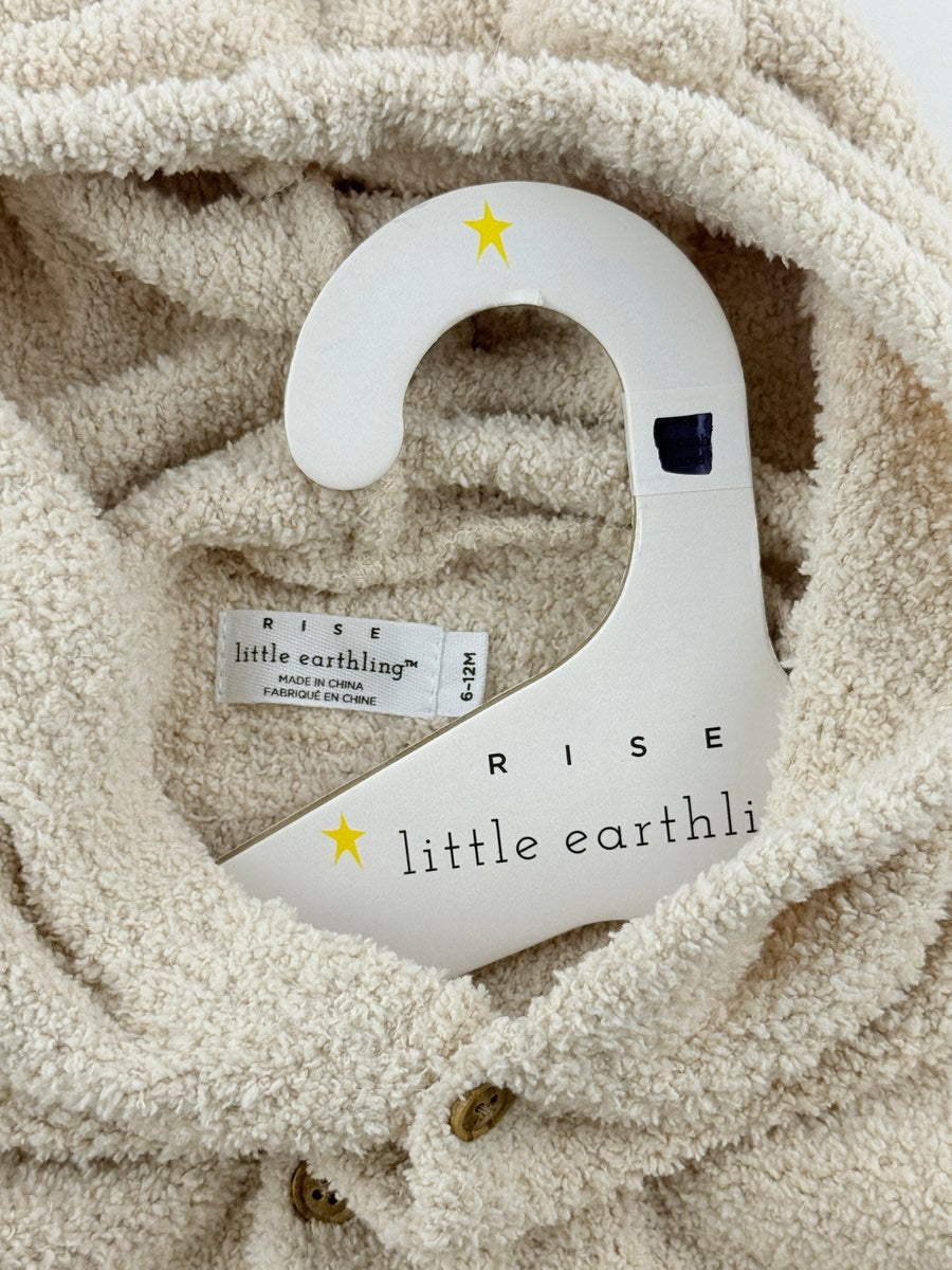 NWT - Rise Little Earthling Hooded Jacket 6-12M