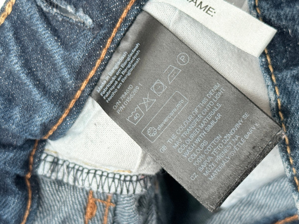 H&M Slim Fit Dark Wash Jeans Size 9-10y