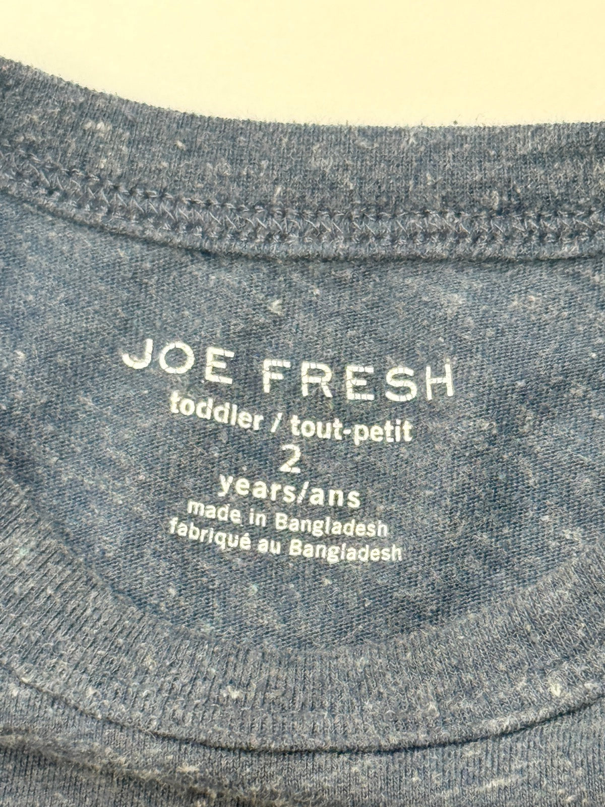 Joe Fresh Pocket T-Shirt Toddler Size 2