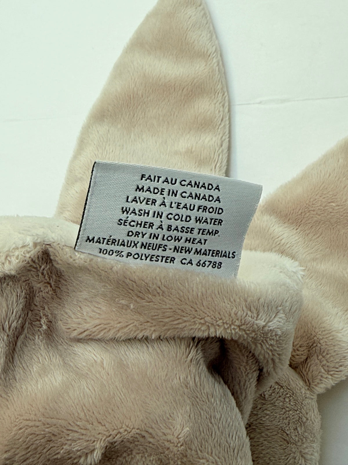 Veille Sur Toi Bunny Security Blanket Lovey
