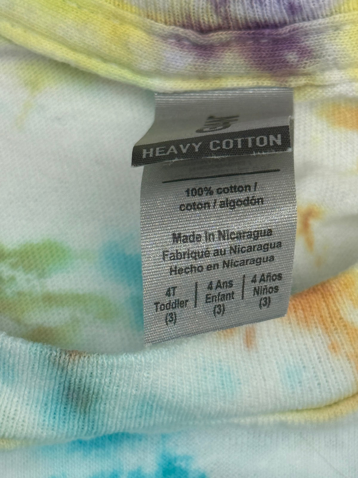 Gildan Heavy Cotton Tie-Dye T-Shirt 4T
