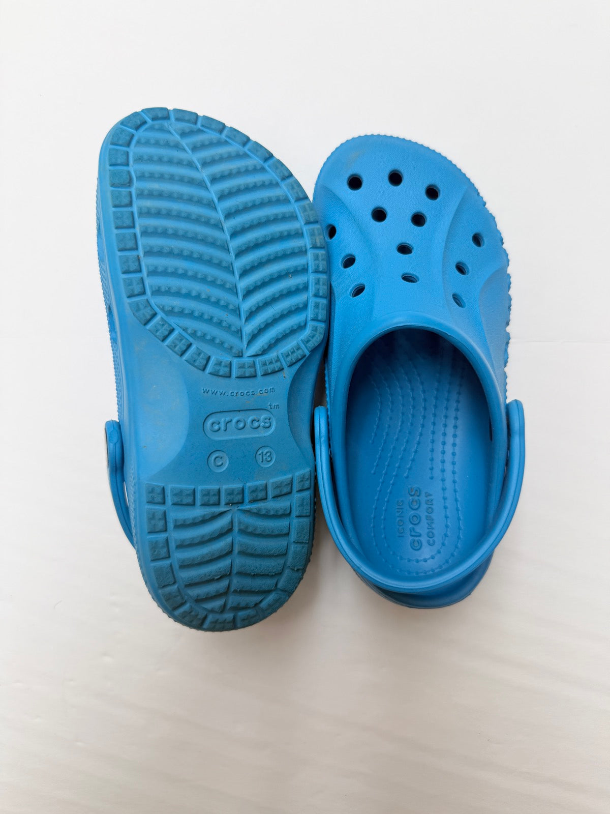 Crocs Baya Clog Blue Kids Size 13