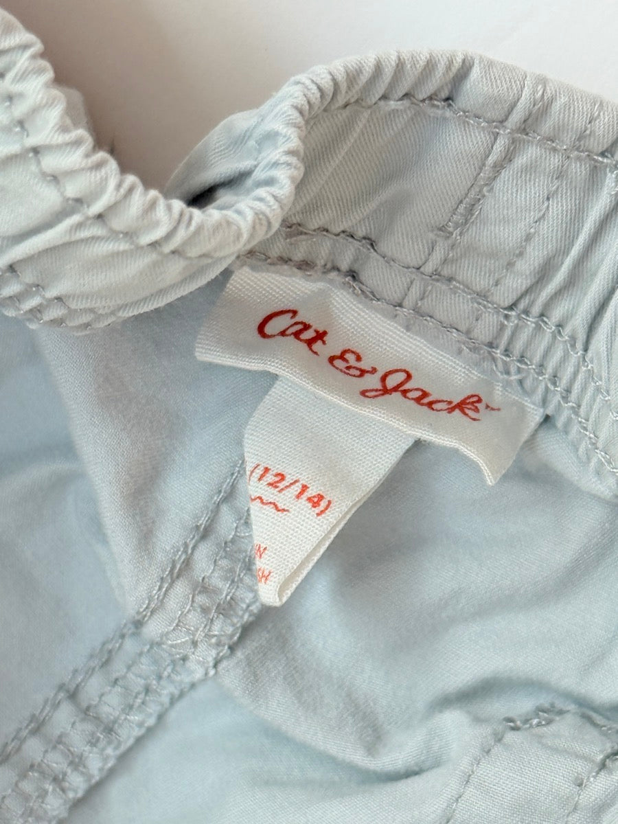 Cat & Jack Light Blue Shorts Size 12 14
