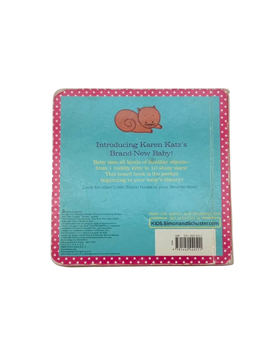 Karen Katz Baby's Numbers Board Book