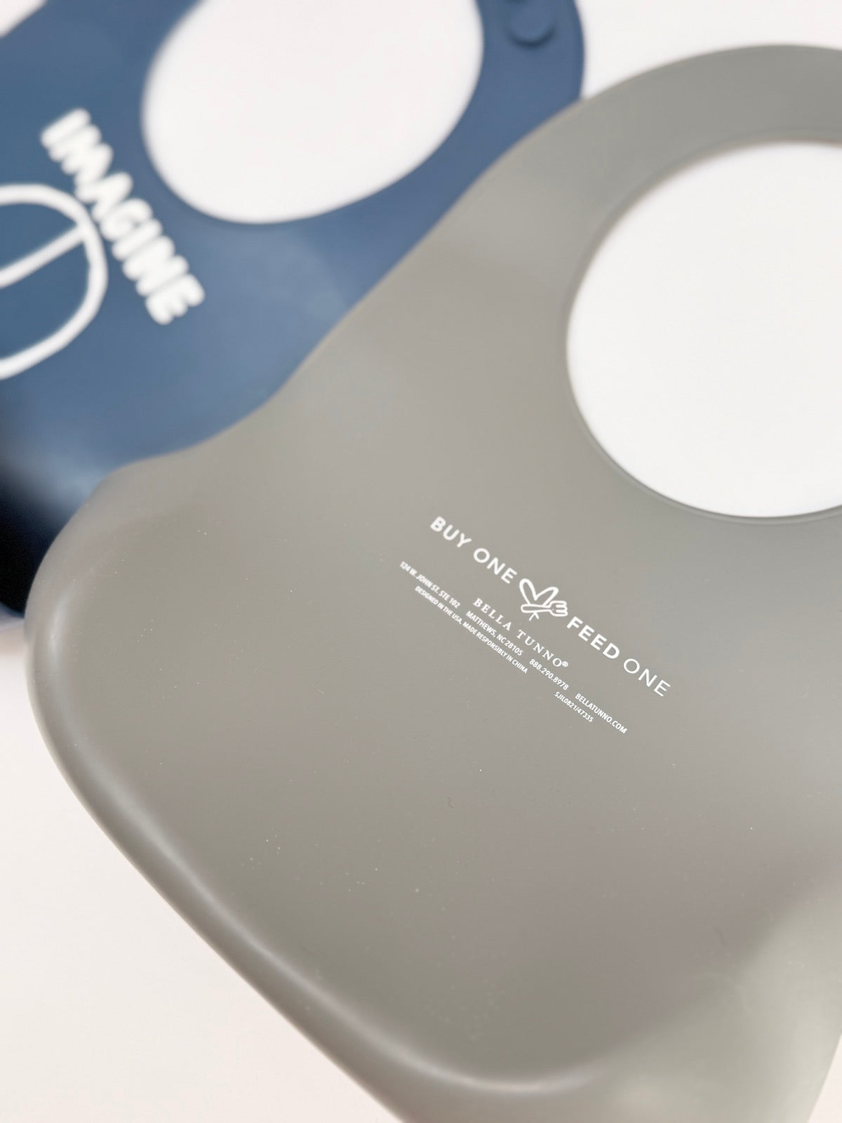Bella Tunno Silicone Baby Bib Set of 2