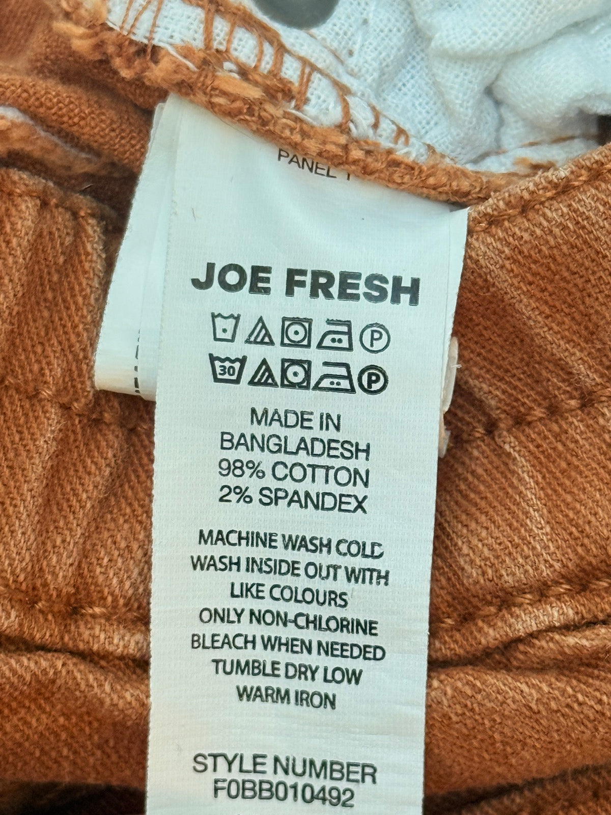 Joe Fresh Brown Skinny Jeans 12-18M