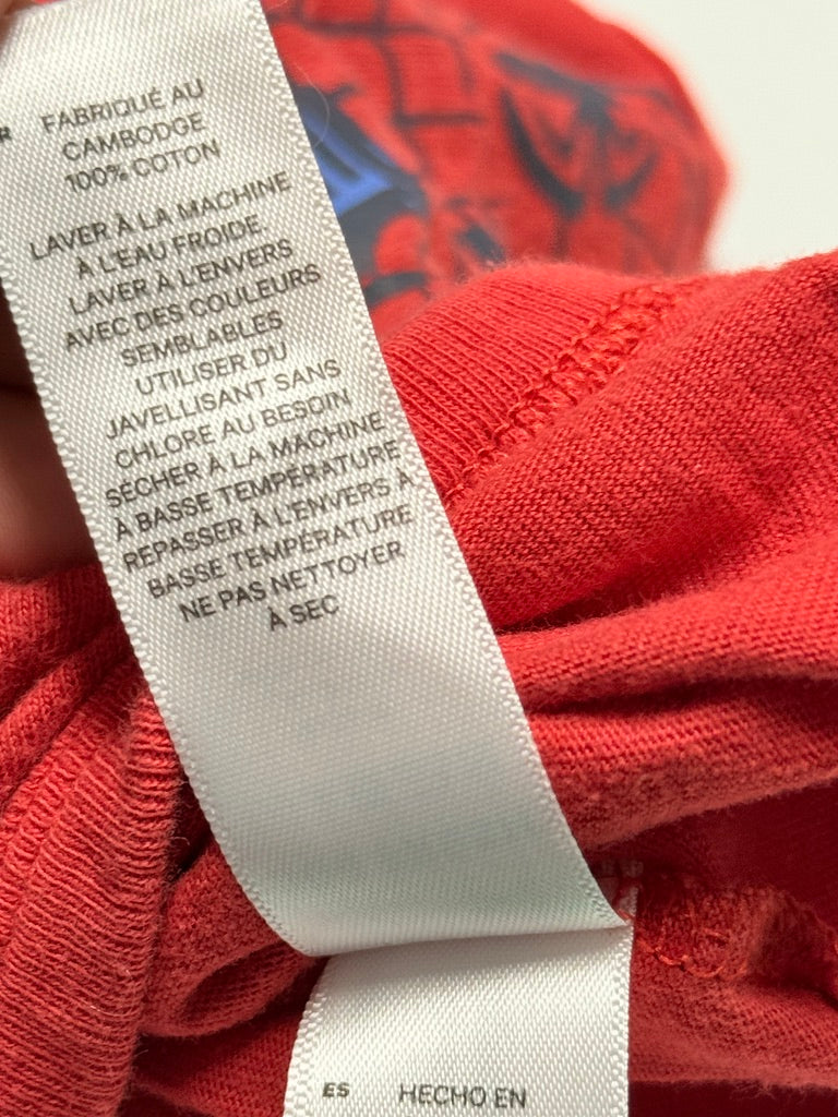 Spiderman Onesie Long Sleeve 12-18m