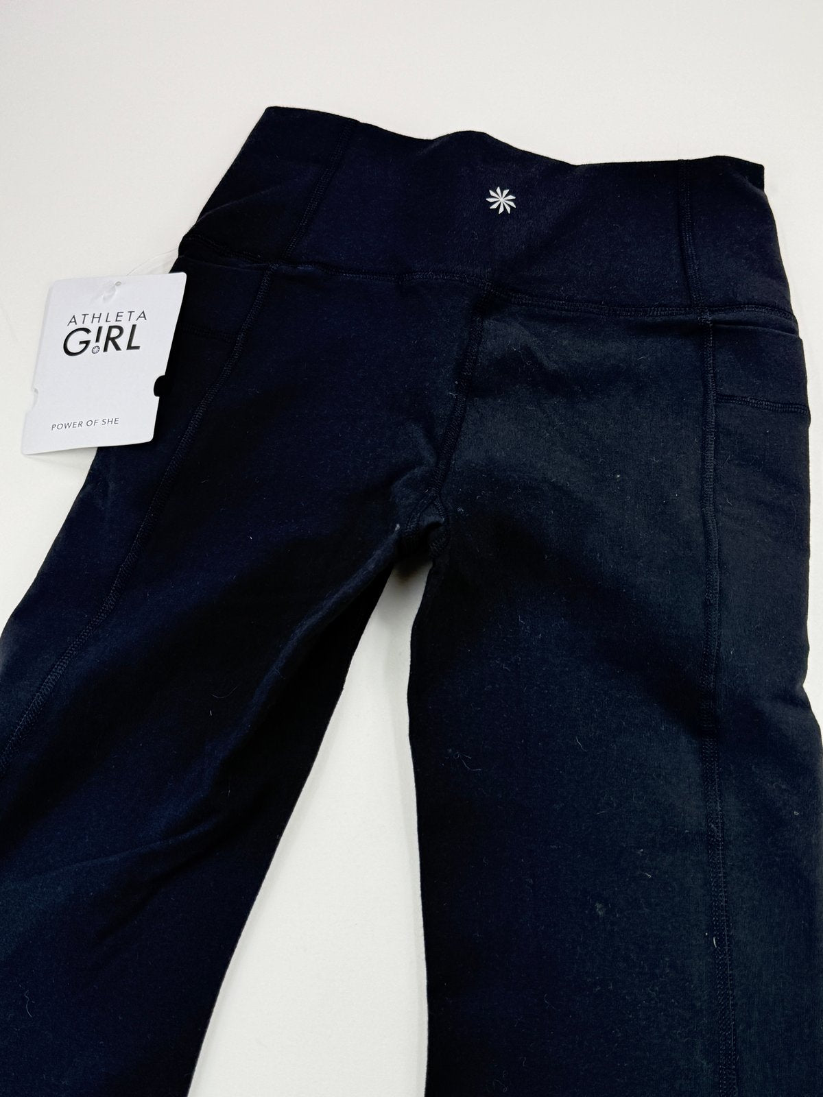 NWT - Athleta Girl Natural Play Stash Flare Pants M/8-10 8-10