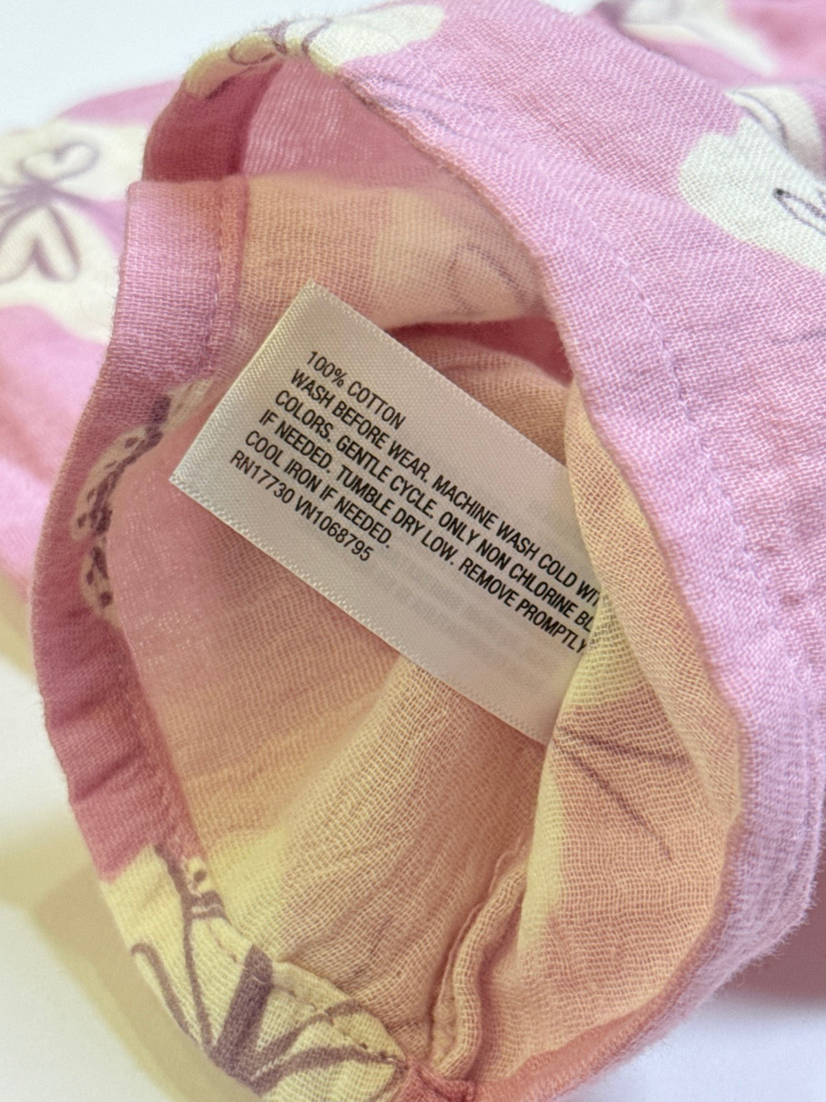 Cat & Jack Butterfly Muslin Dress 12M