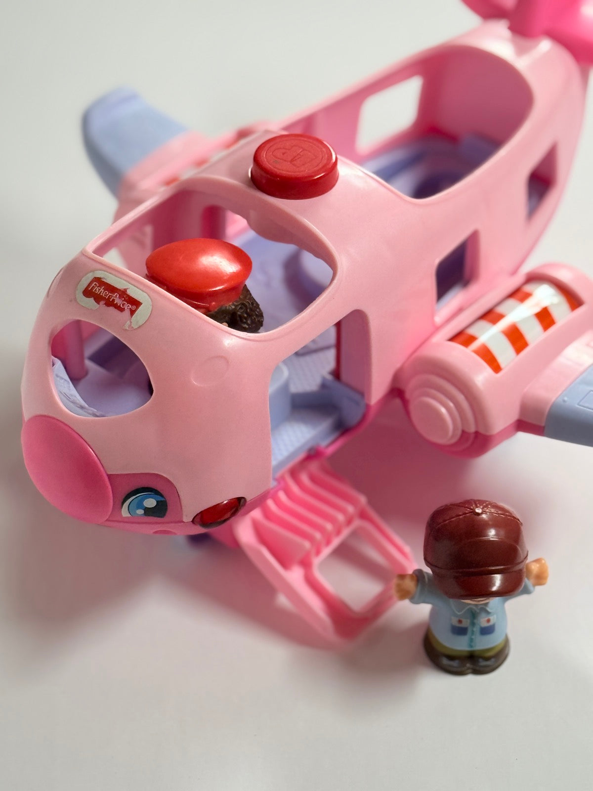 Fisher-Price Little People Pink Airplane Playset