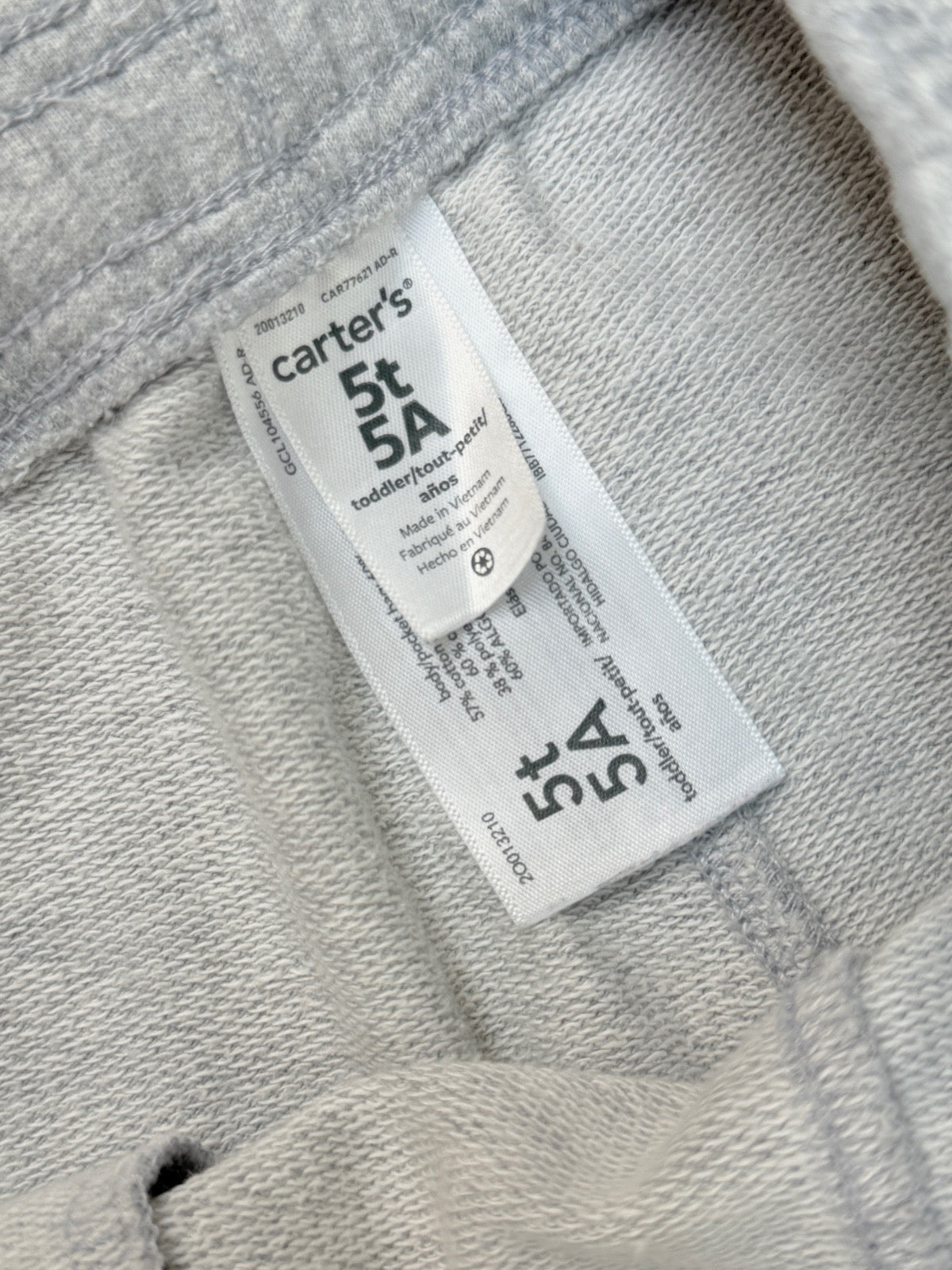 Carter's Gray Cargo Jogger Pants 5T