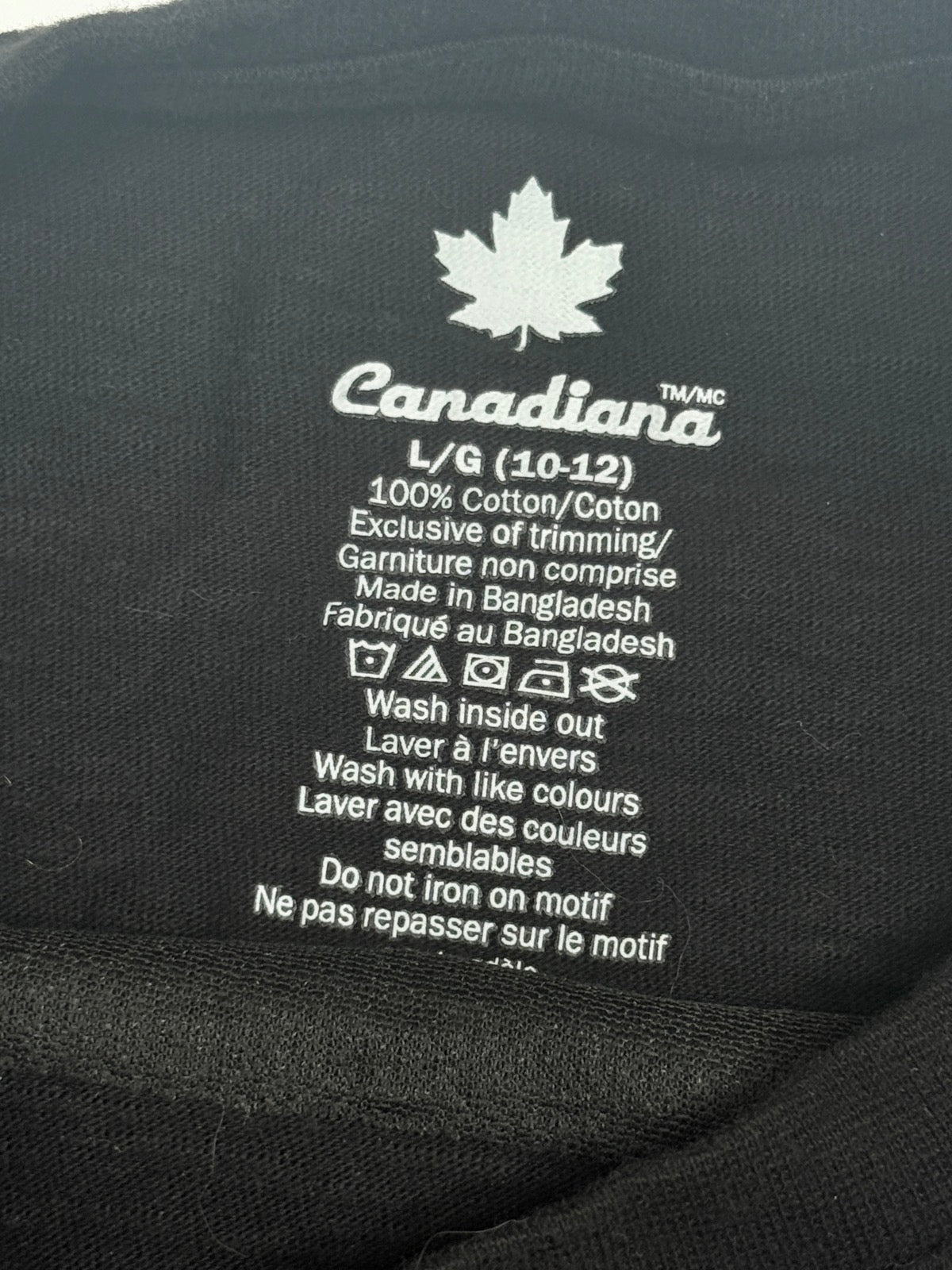 Canadiana CAN Canada T-Shirt 10-12