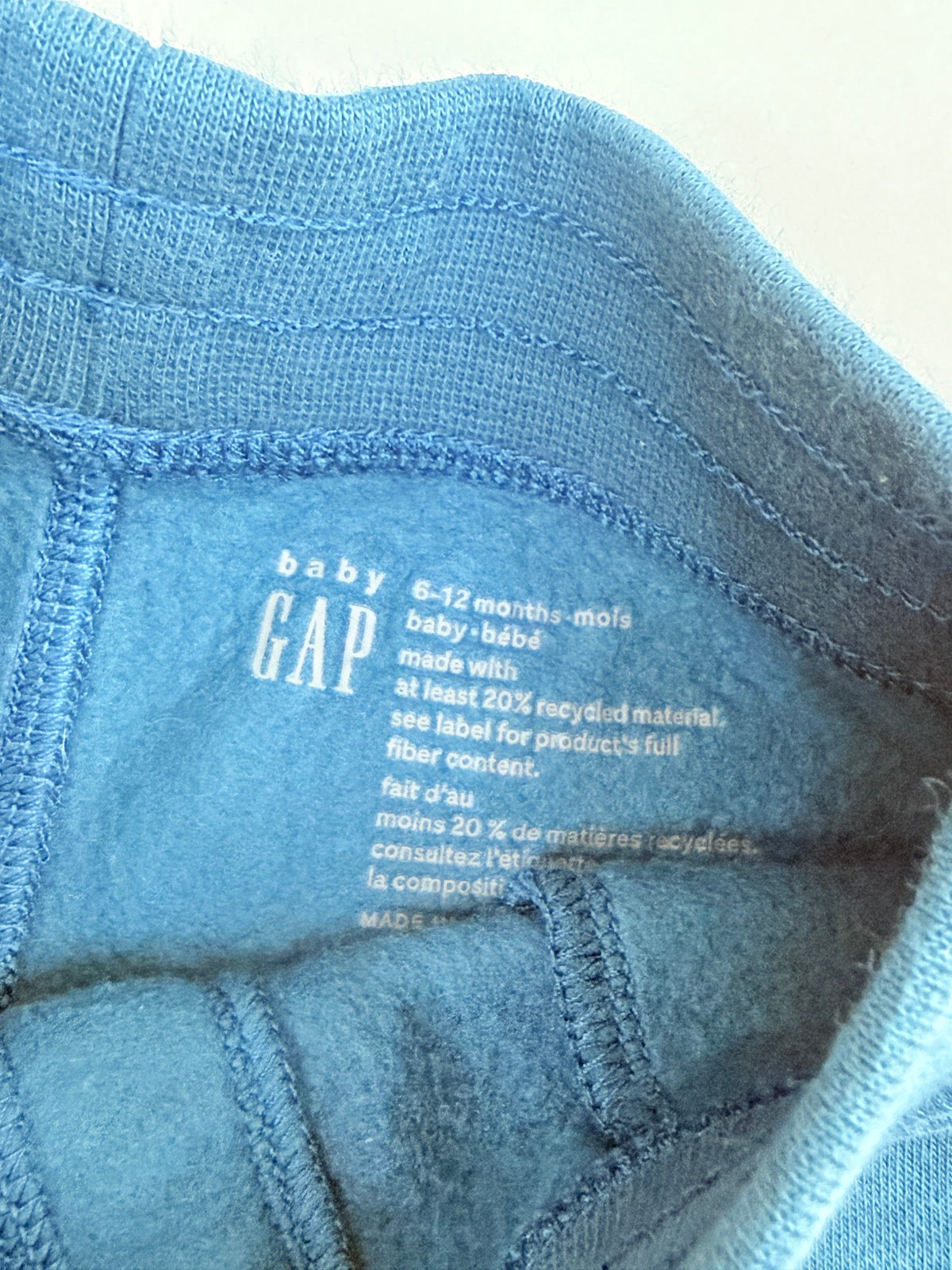 Baby Gap Blue Drawstring Shorts 6-12M