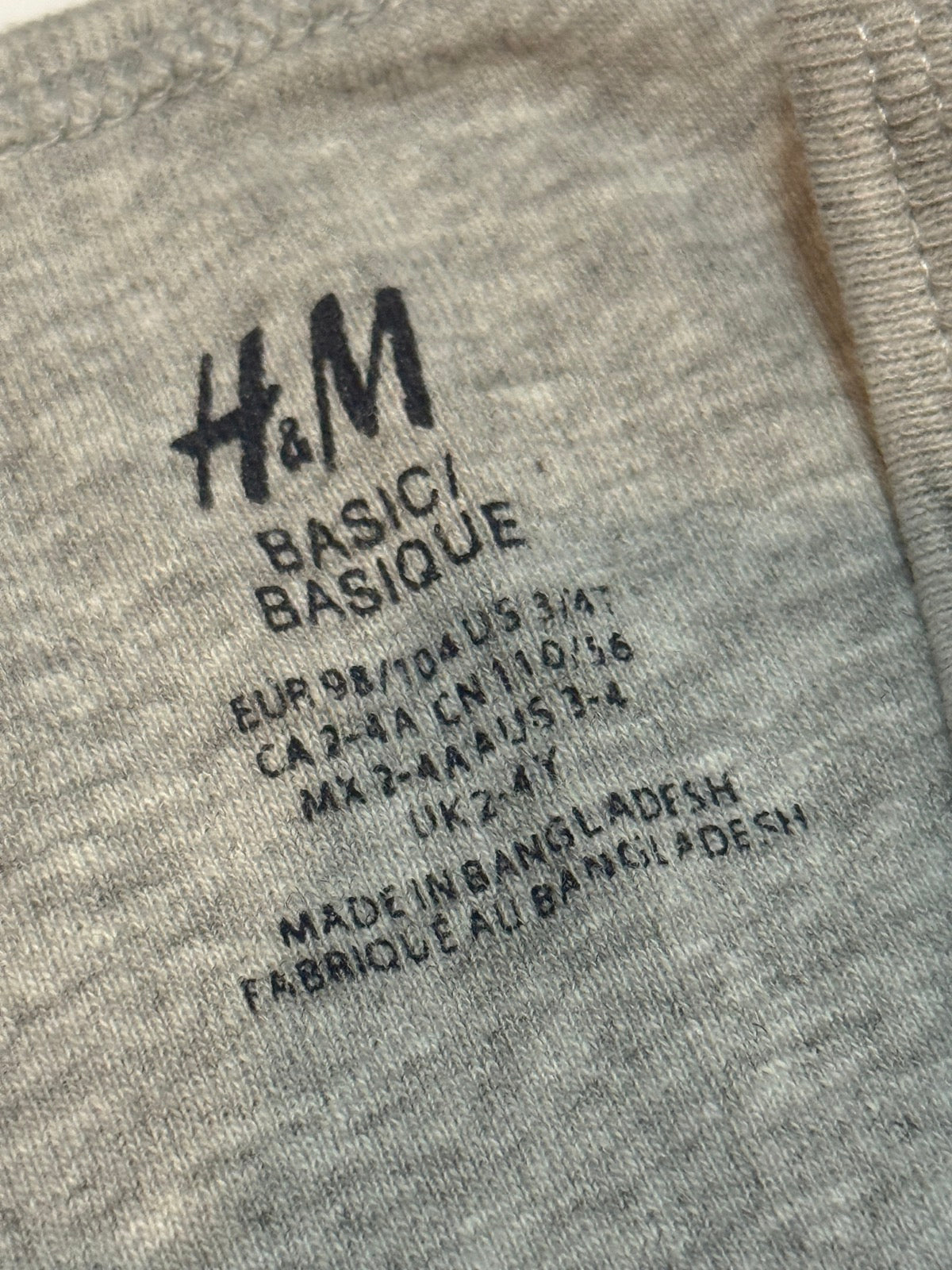 H&M Basic Tank Top 2-Pack Size 2-4y
