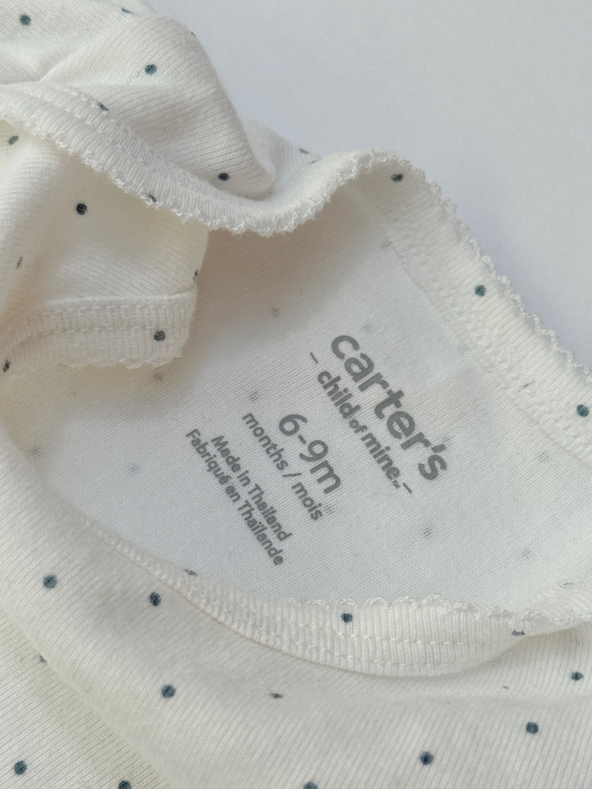 Carter's Polka Dot Bodysuit 6-9m