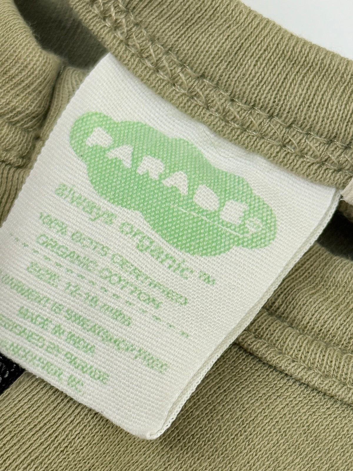 Parade Organic Sage Green Zip Romper 12-18m