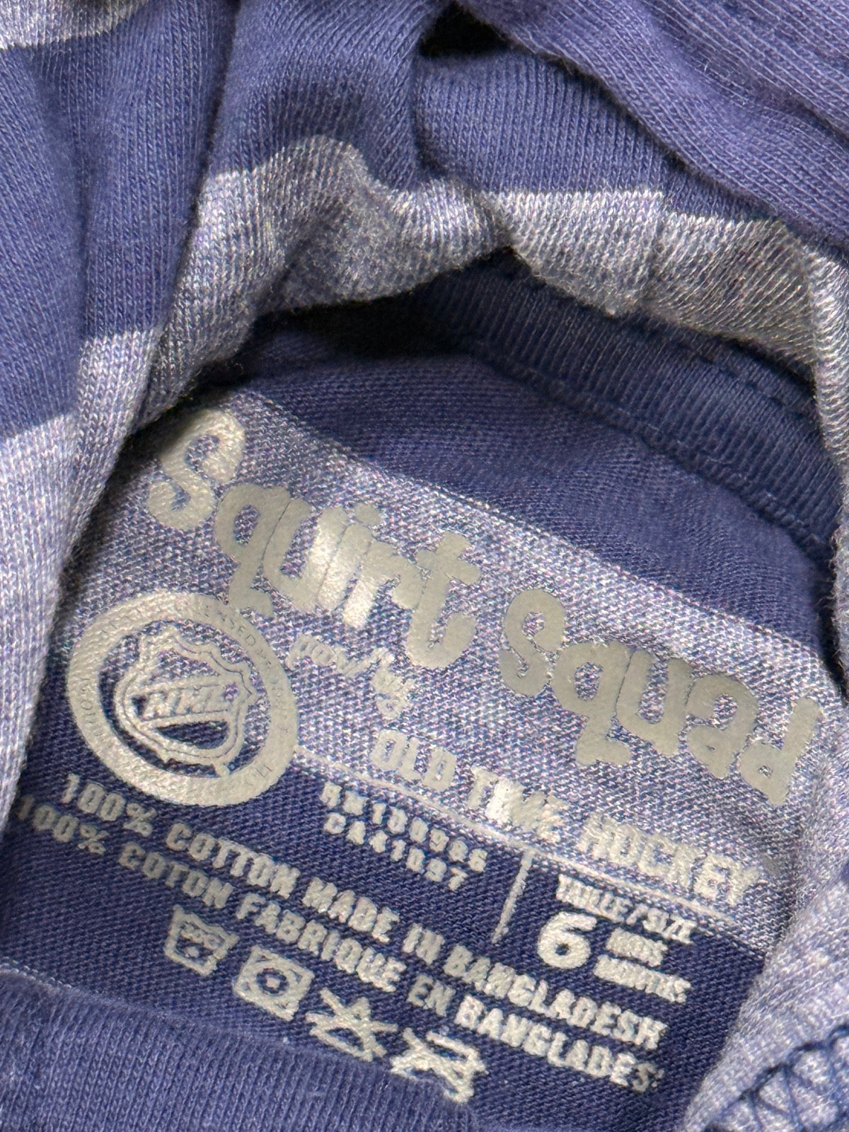 Squirt Squad Vancouver Canucks Hooded Romper 6m