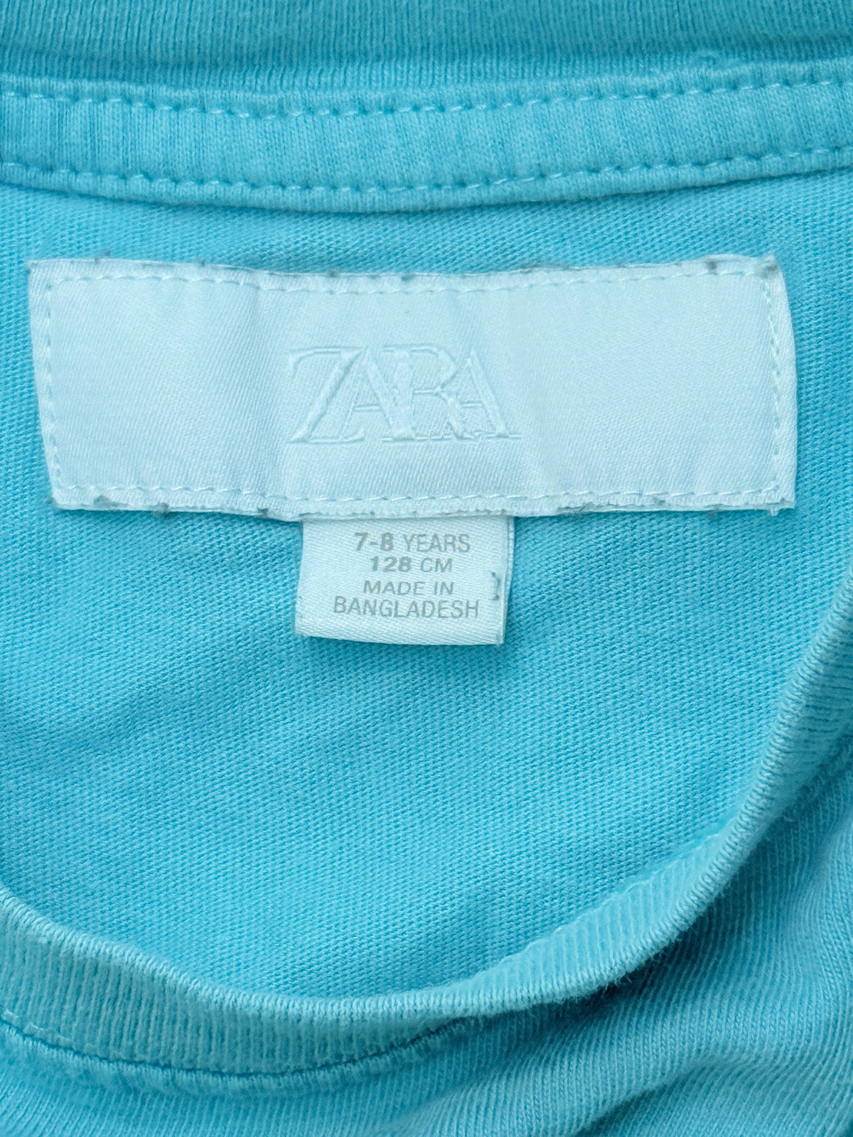 Zara LA Summer Graphic T-Shirt Size 7-8Y