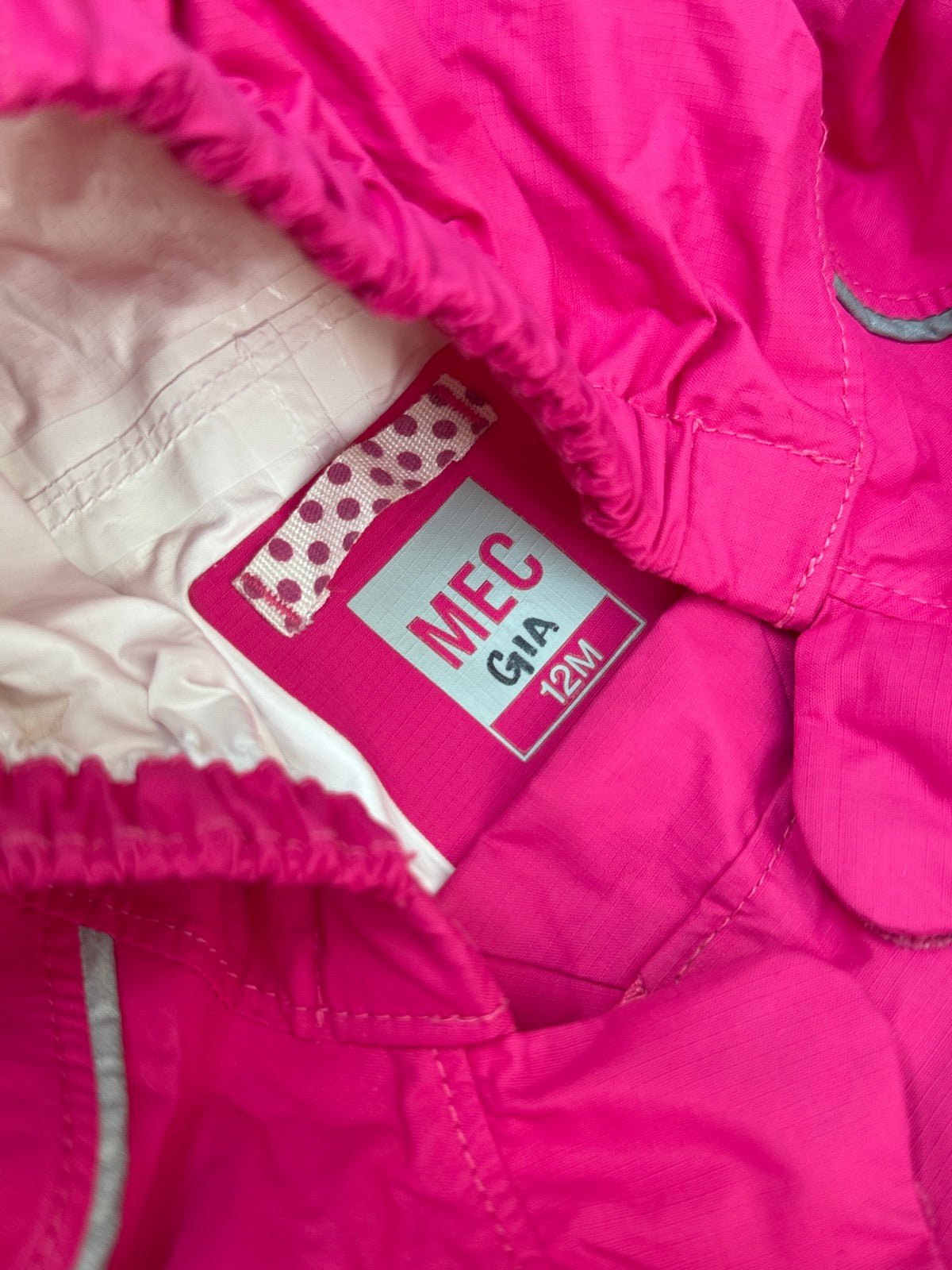 MEC Gia Rain Suit Pink 12M