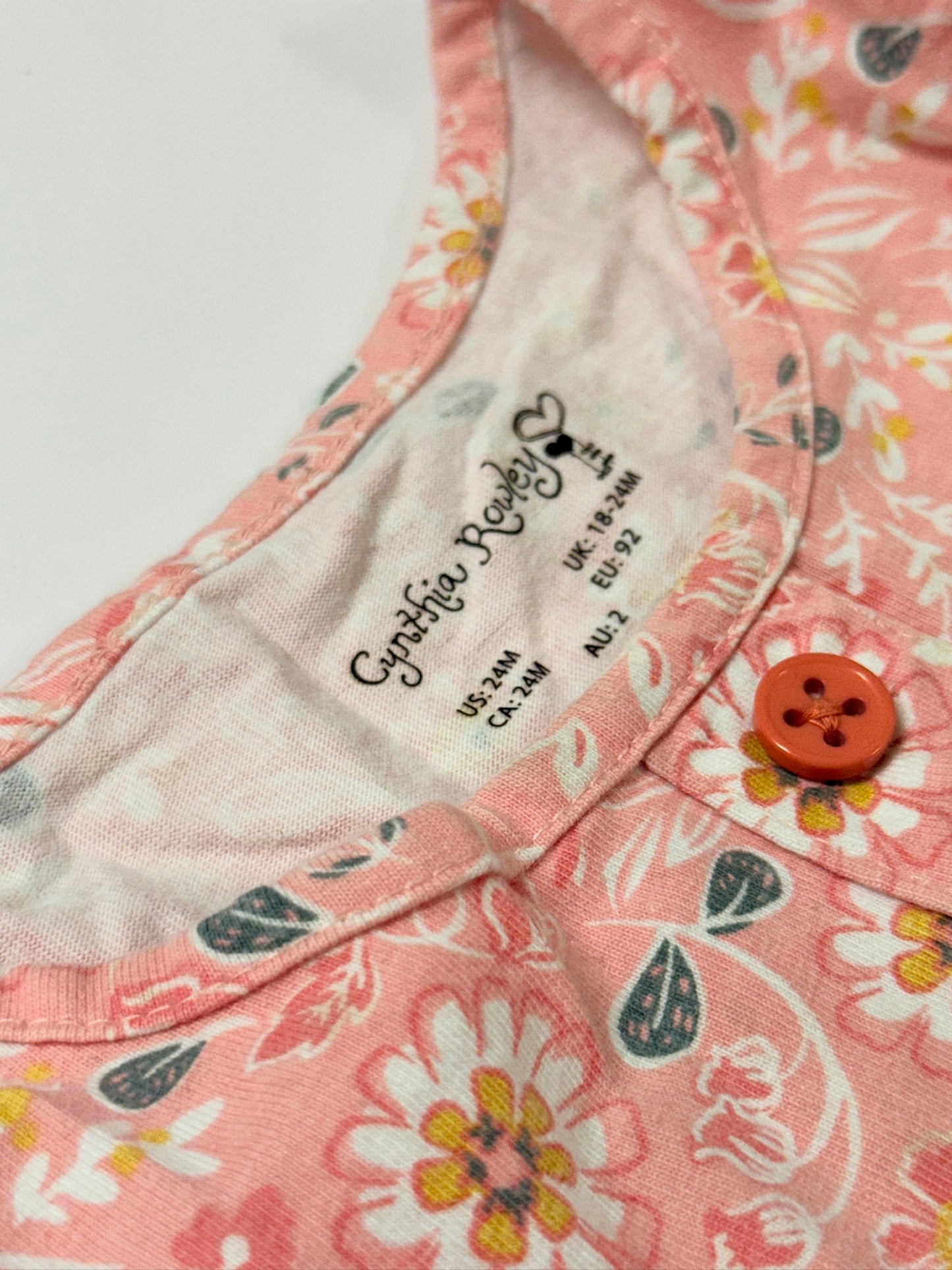 Cynthia Rowley 24m Floral Dress