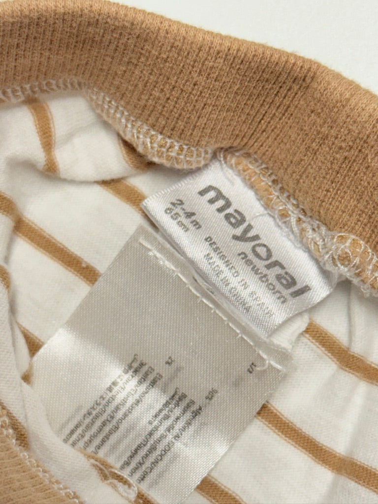 Mayoral 0-3m Striped Shorts