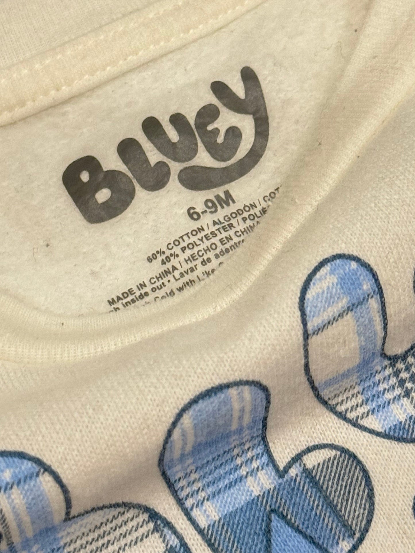 Bluey 2pc set 6-9m