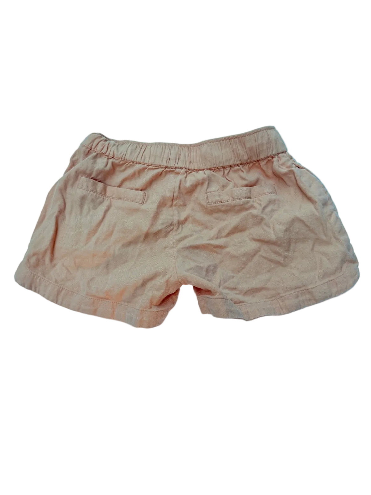 Roxy Girl Peach Elastic Waist Shorts Size 8