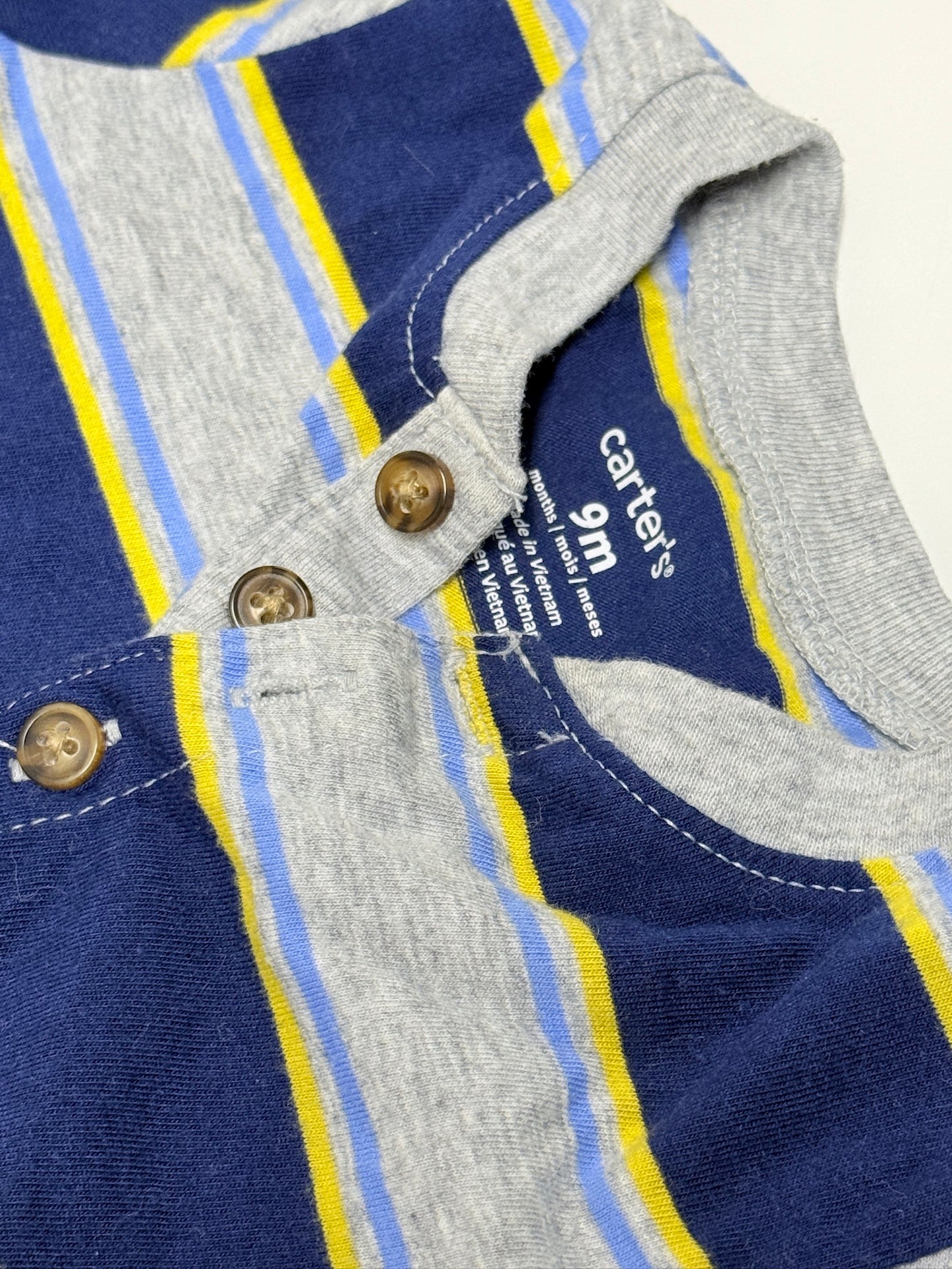 Carter’s Striped Long Sleeve Henley 9M