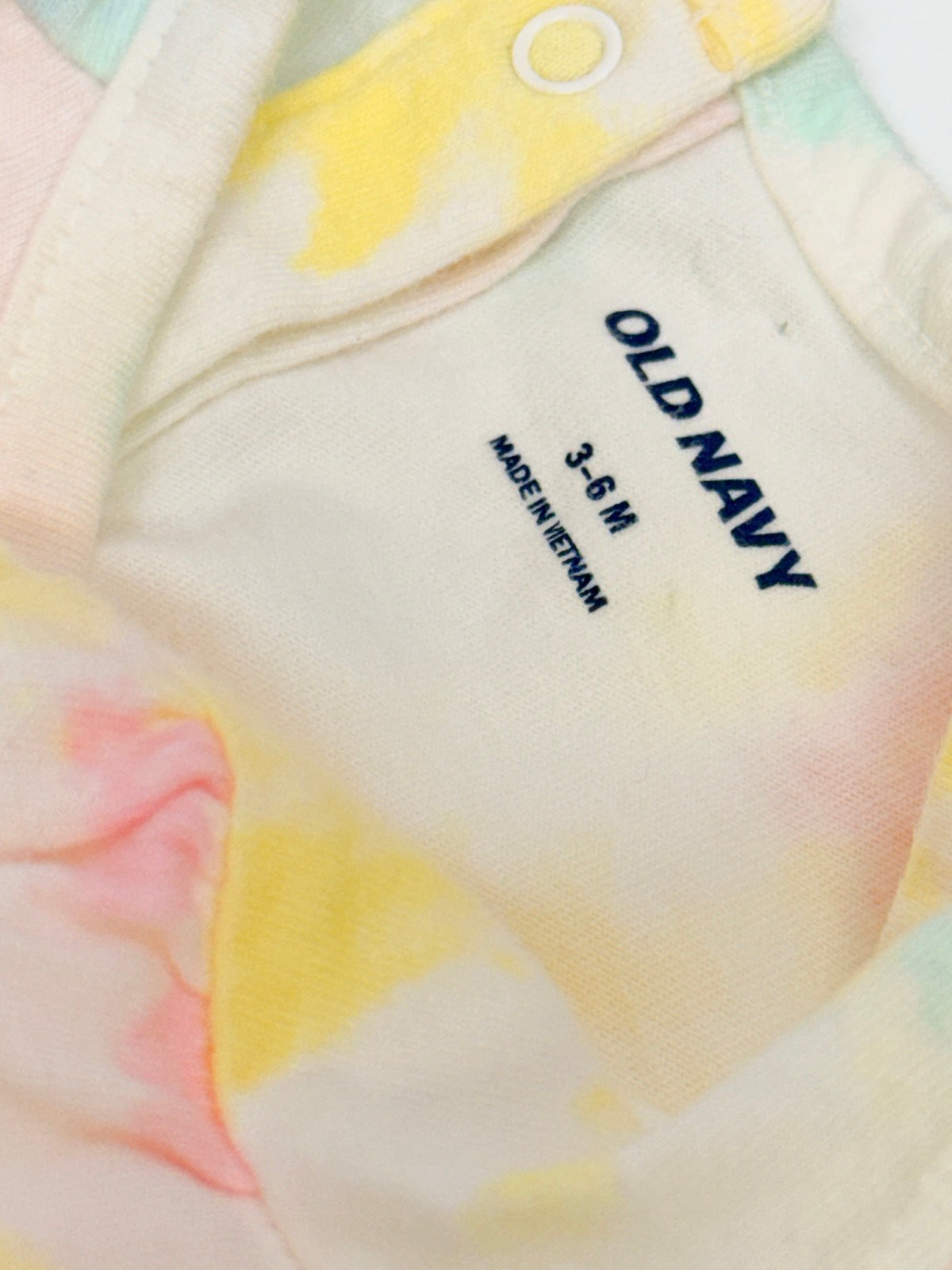 Old Navy Tie-Dye Bubble Romper 3-6M