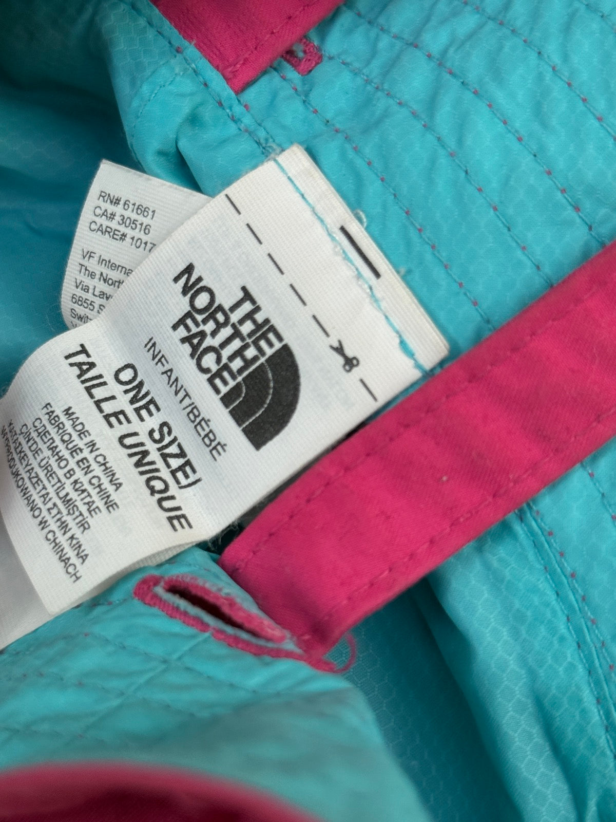 The North Face Pink Bucket Hat Infant One Size 6-12m