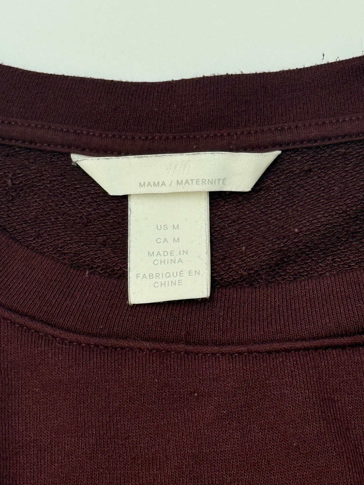 H&M Mama Maternity Sweatshirt Dress M