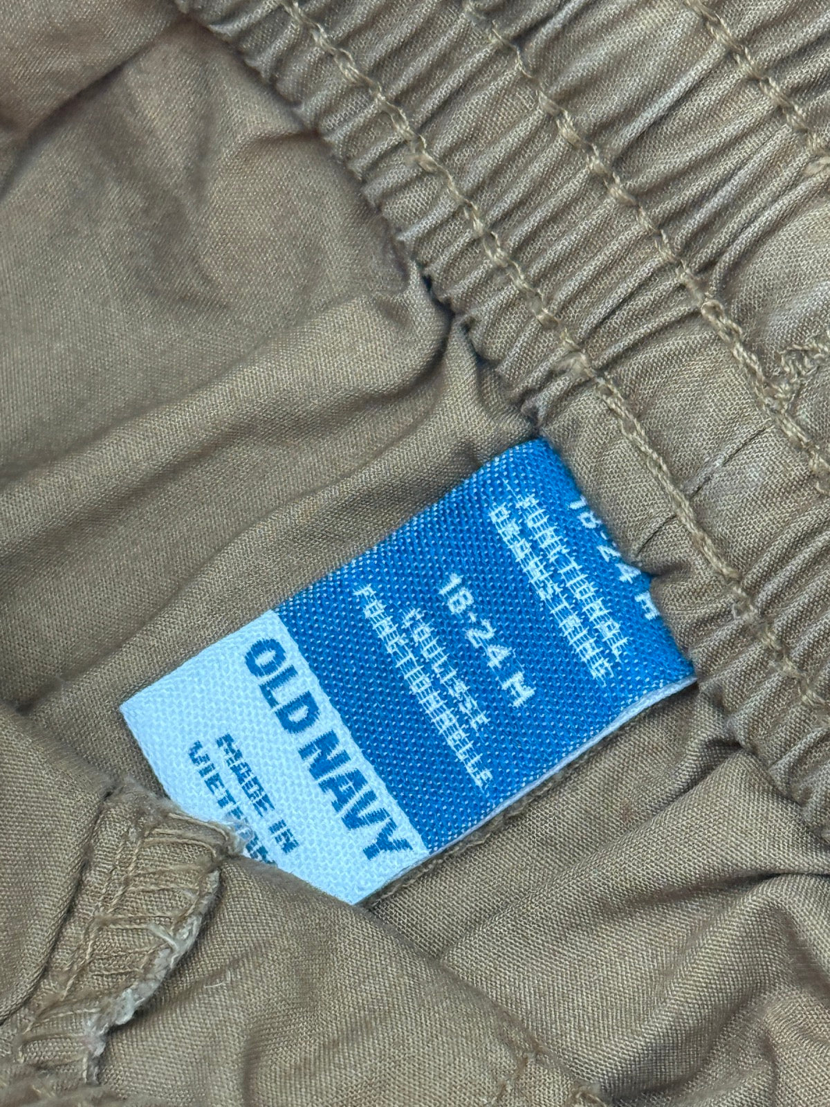 Old Navy Tan Drawstring Shorts 18-24M