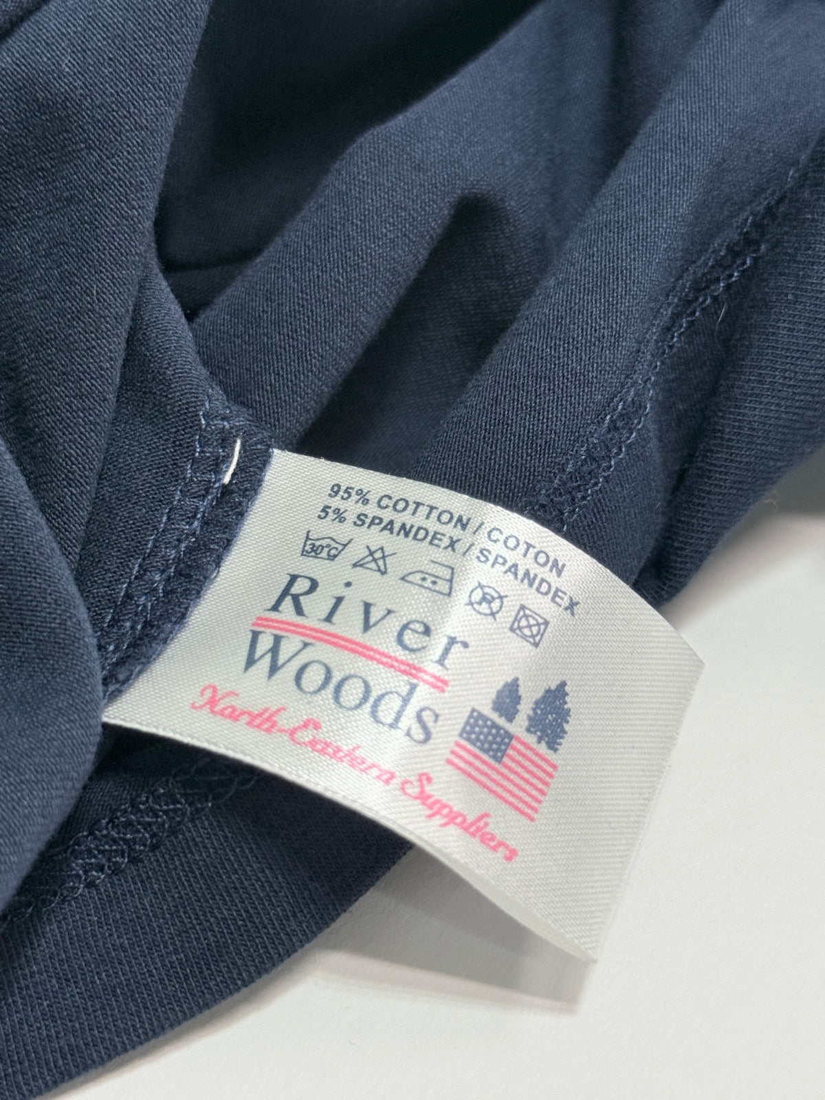 River Woods Navy RWCO T-Shirt Size 4