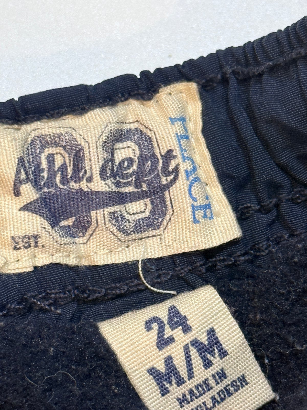 Childrens Place Navy Fleece-Lined Pants 24M