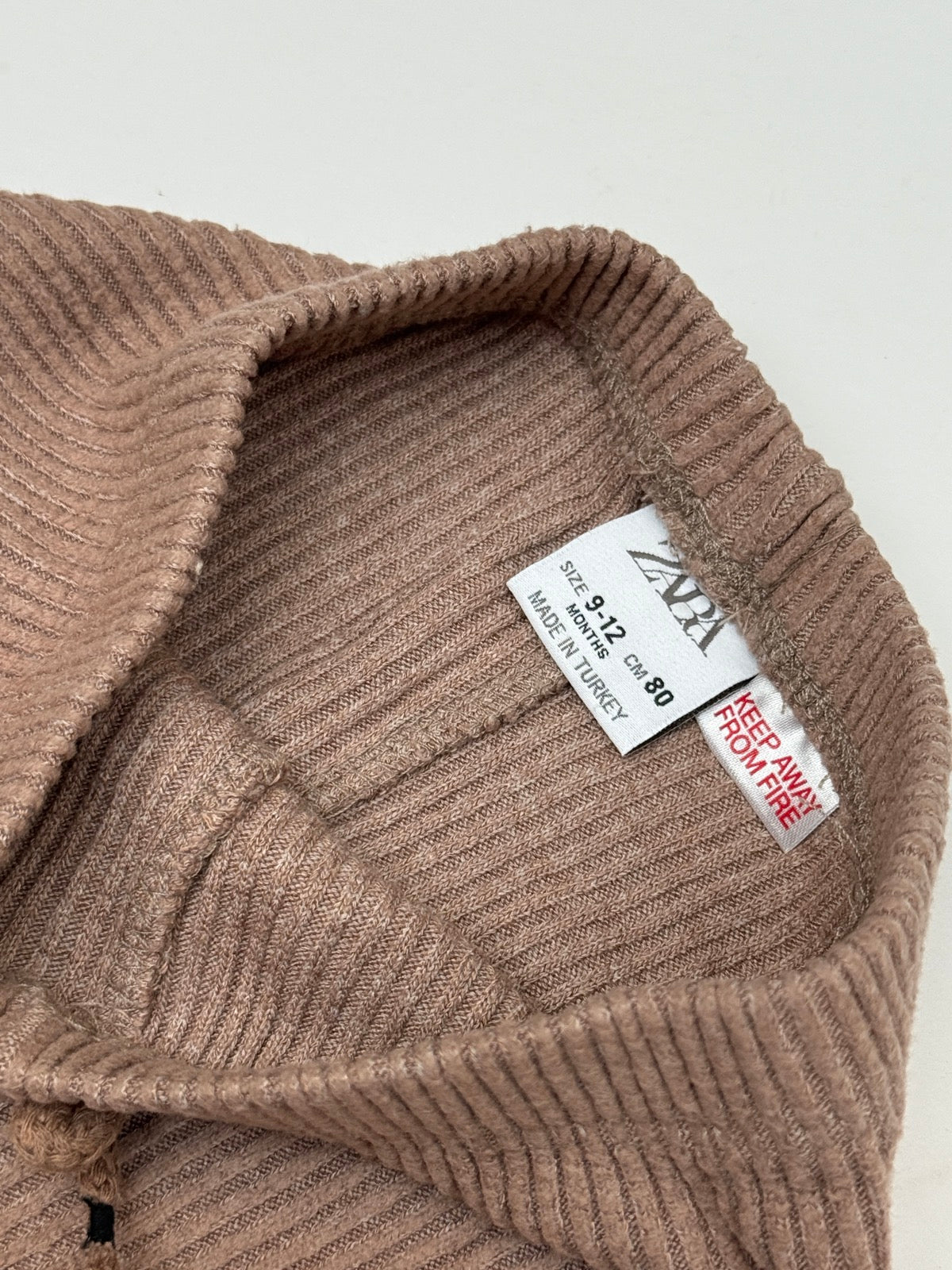 Zara Ribbed Knit Pants 9-12m