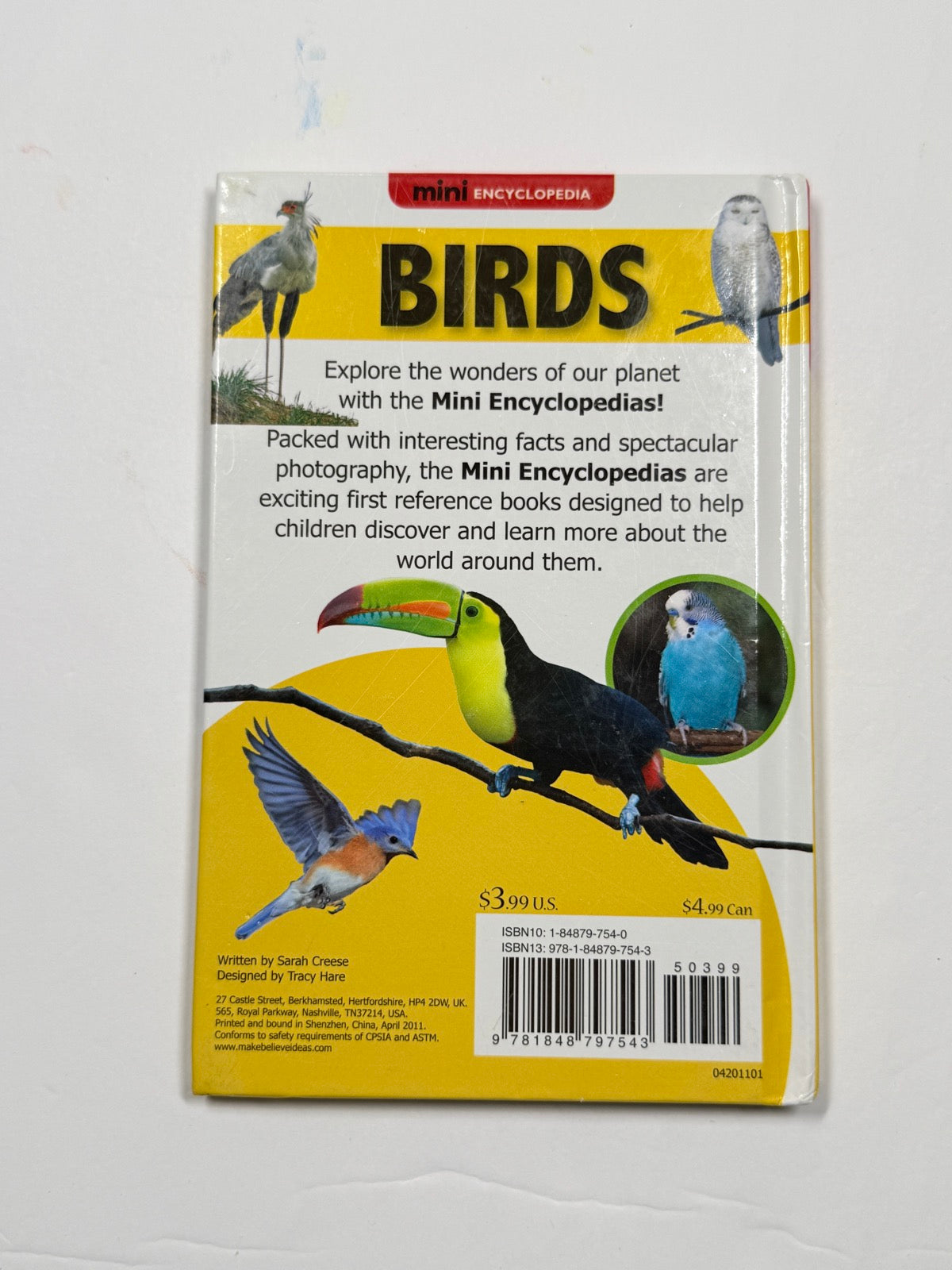 Sarah Creese Mini Encyclopedia Birds