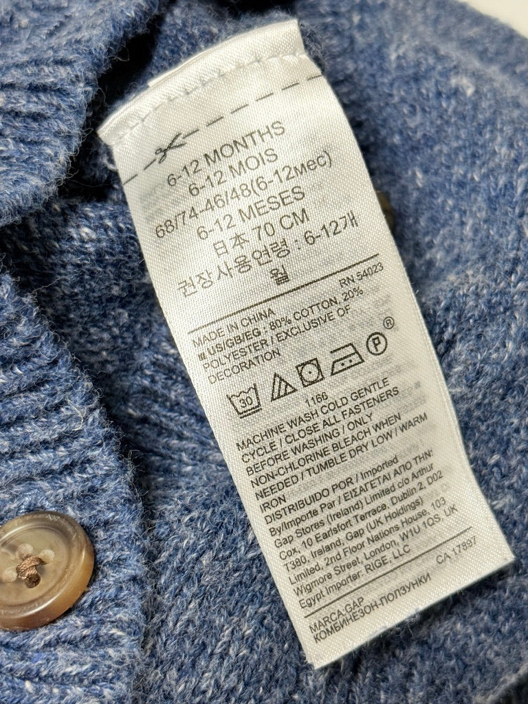 Baby Gap 6-12m Knit Onesie