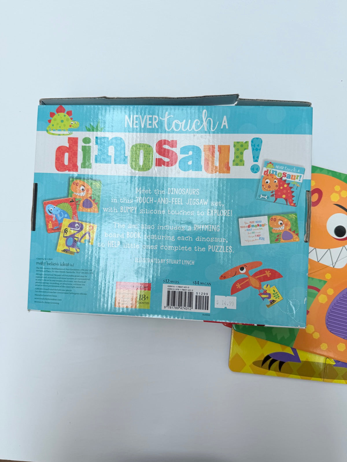 Never Touch a Dinosaur Jigsaw Puzzle Set