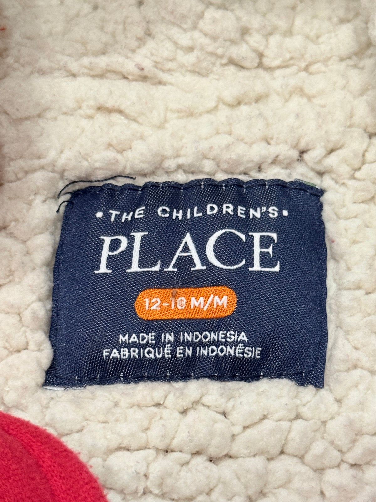 Children's Place All-Star Sherpa Hoodie 12-18M