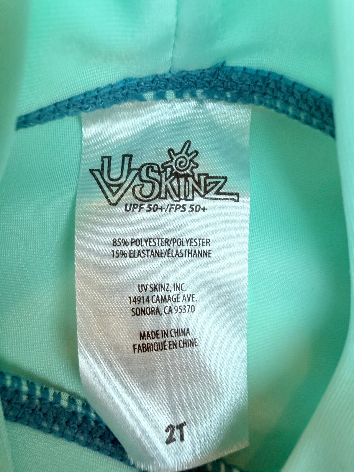 UV Skinz Shark Rash Guard Swim Set 2T