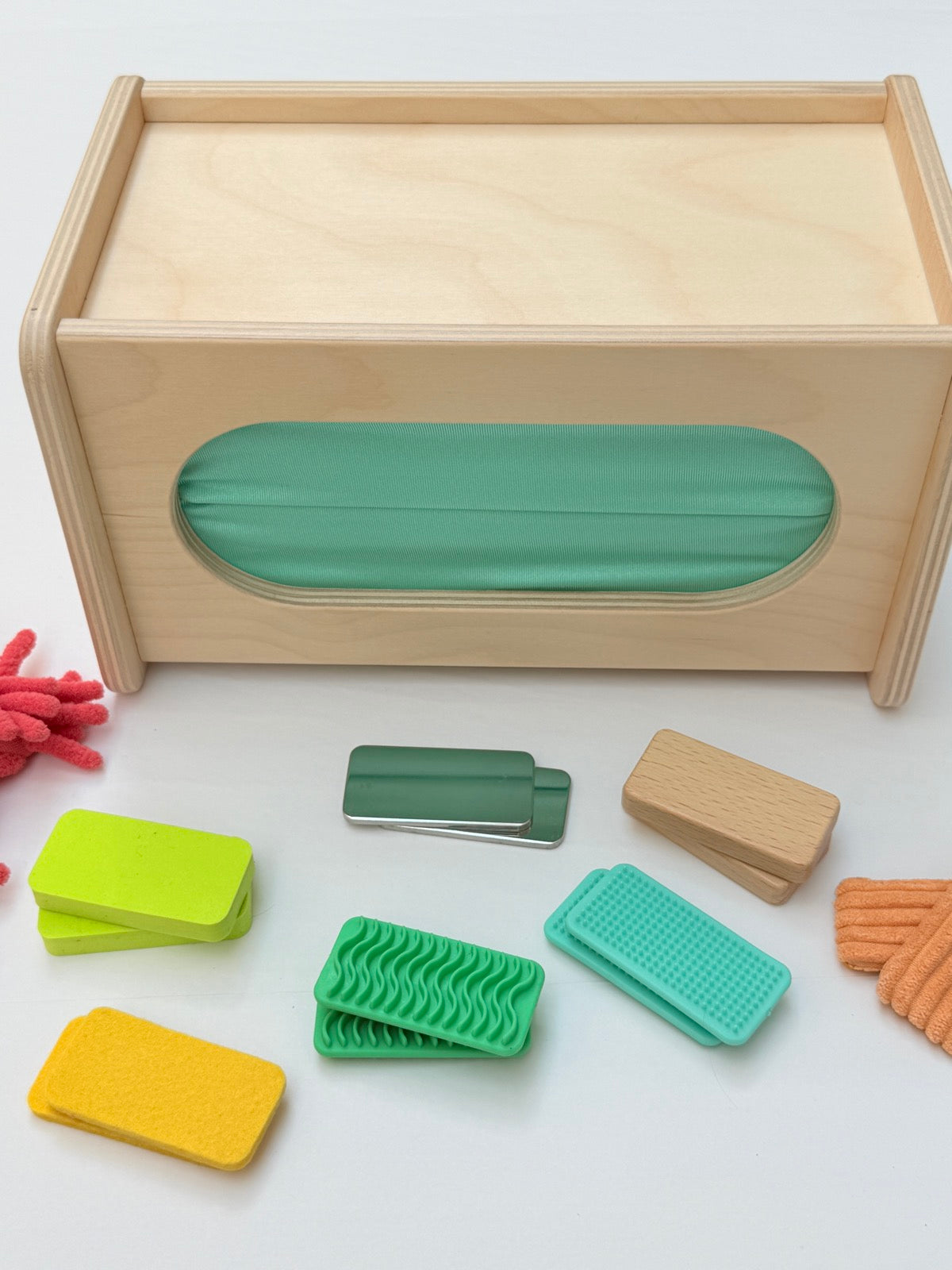 Lovevery Large Feely Box Texture Tiles Sensory Set
