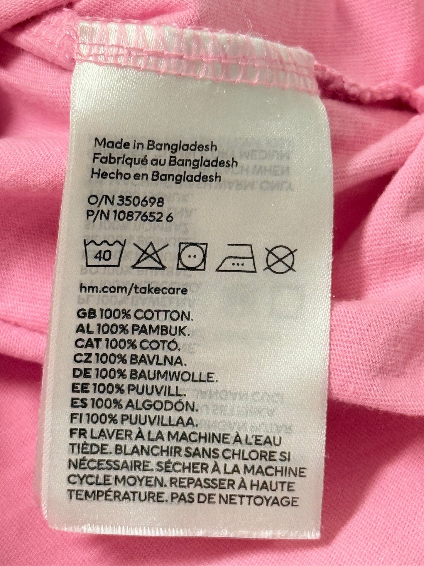 H&M 12-18m Long Sleeve