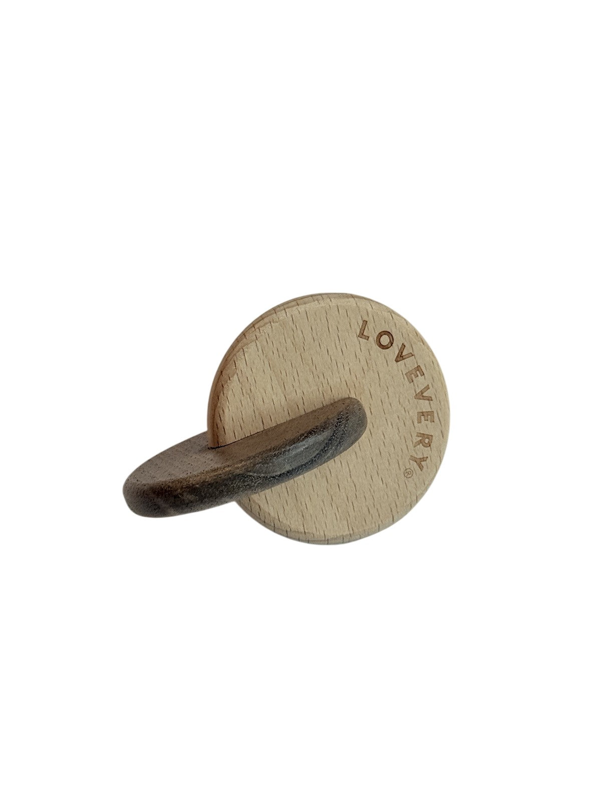 Lovevery Wooden Pacifier Teether Toy