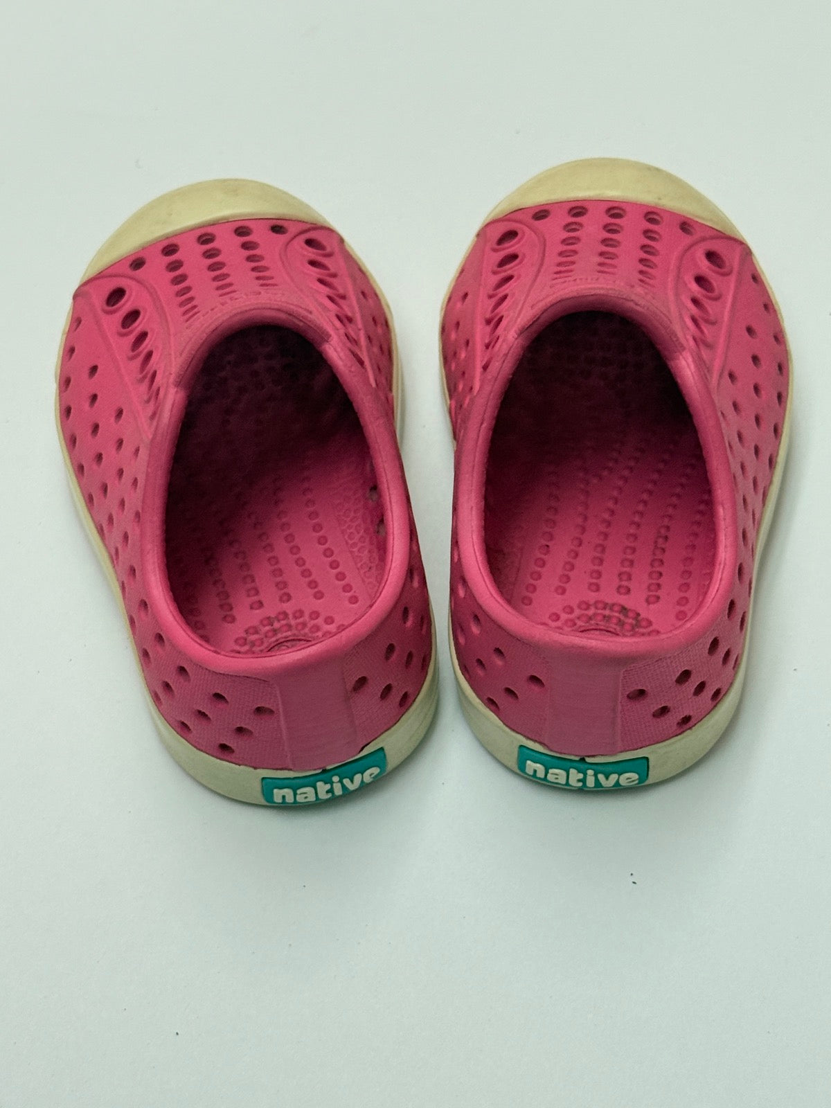 Native Jefferson Pink Slip-On Shoes C4