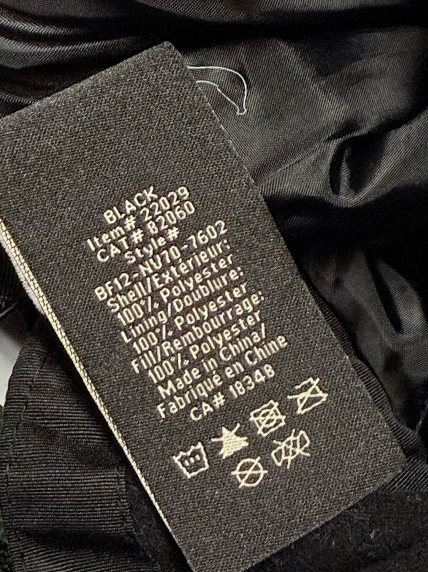 Nevada Black Insulated Snow Pants with Suspenders – Size 4